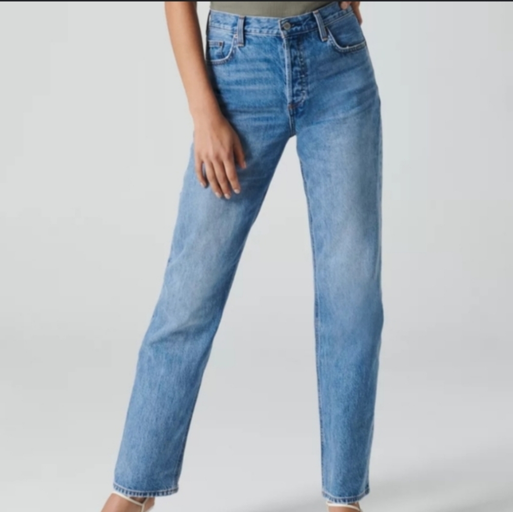 Denim Forum Patti Mid Rise Straight